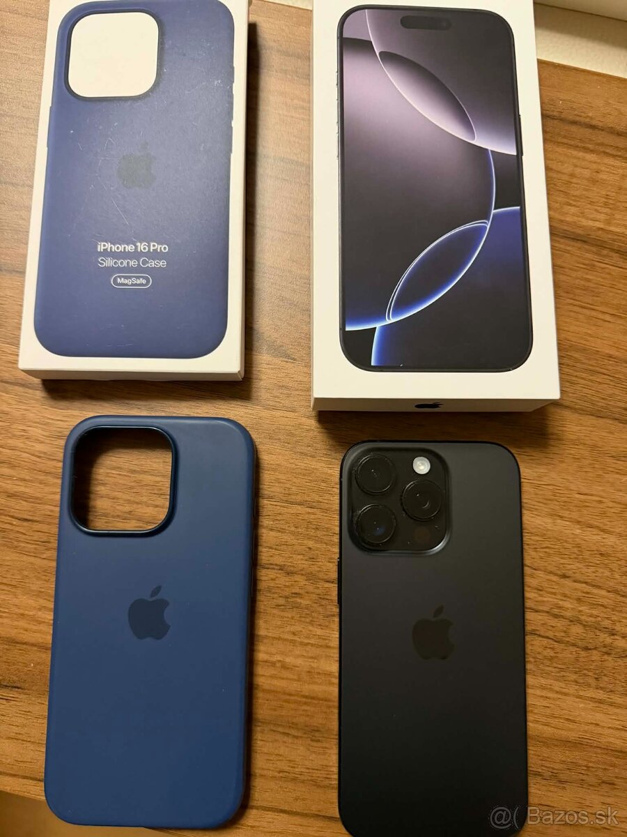 Predám Iphone 16 Pro, 256 GB, Black Titanium - 5
