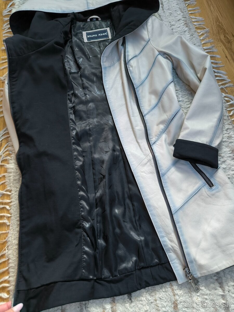 Dámsky kožený kabát - 5