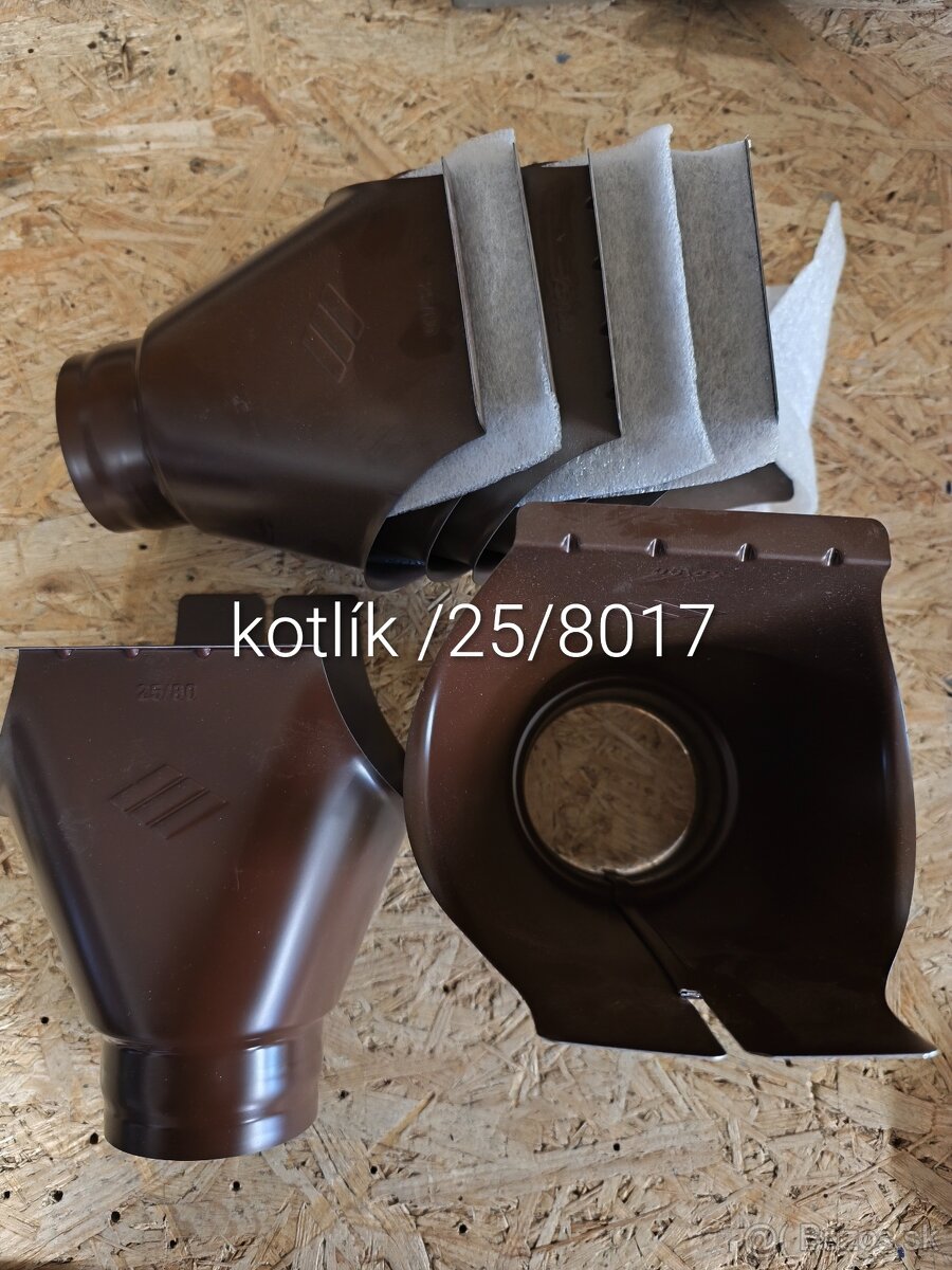 odkvapový systém 8017/bledohnedý/28 - 5