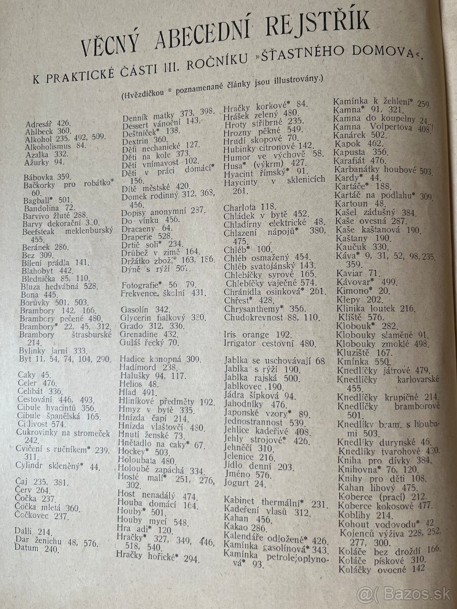 Časopis Šťastný domov - kompletný III. ročník (1906 - 1907) - 5
