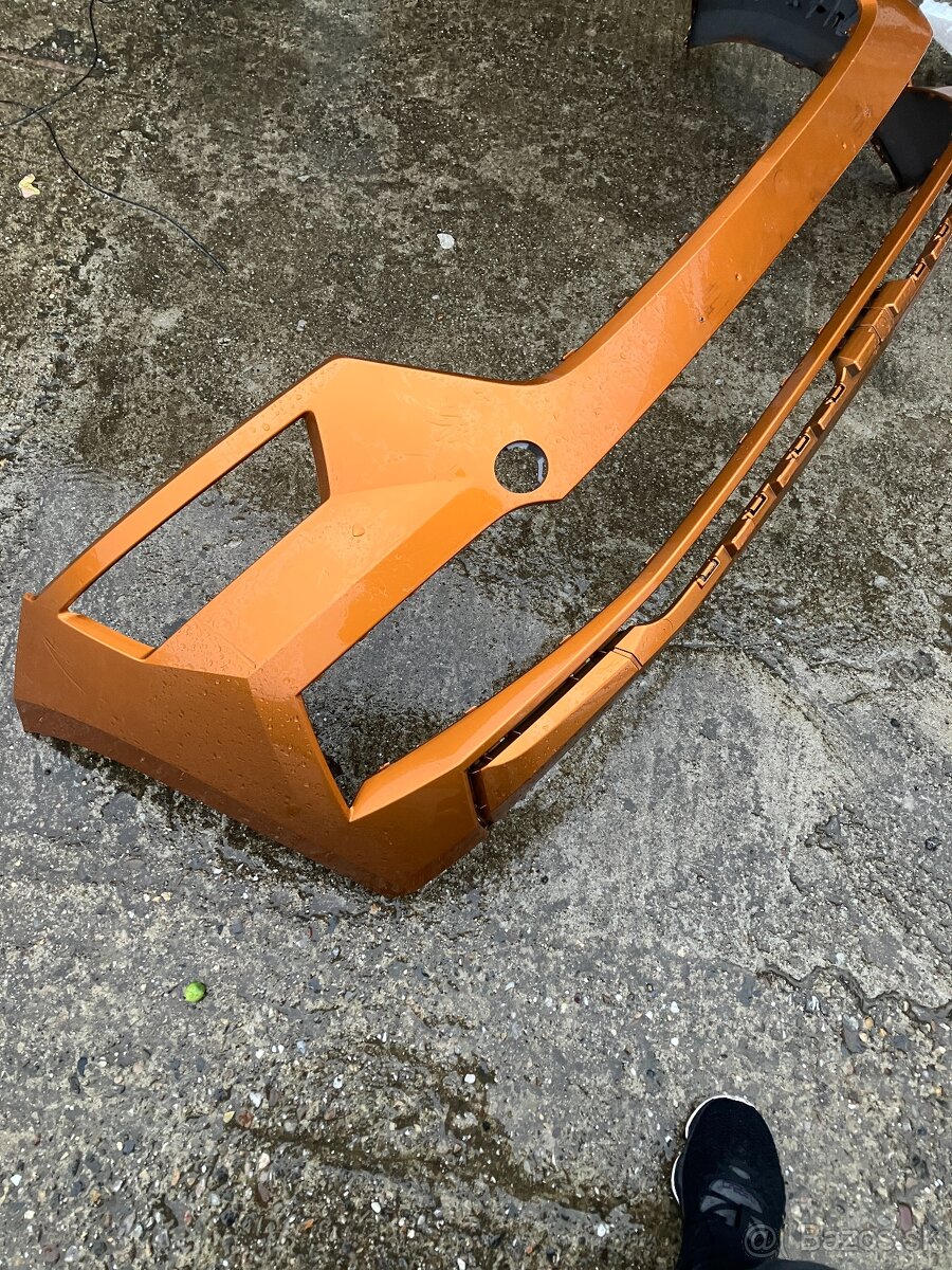 predni naraznik skoda kamiq kamik oranzovy - 5