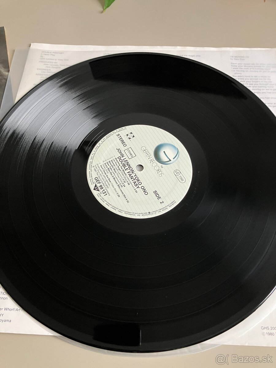 LP John Lennon Yoko Ono - Double Fantasy - 5