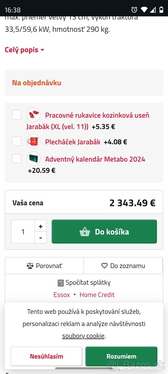 Mulčovač špalikovač kosačka traktor fréza - 5