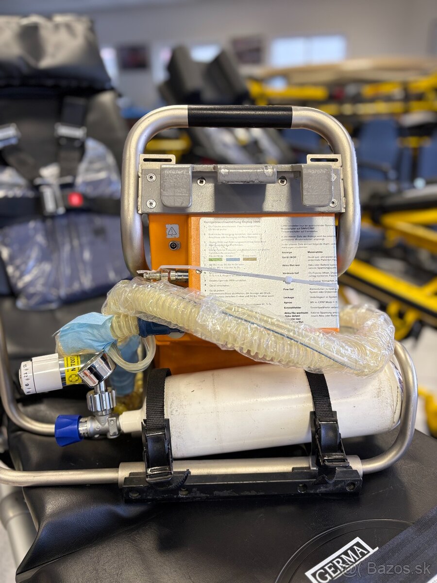 Plicní ventilátor Dräger Oxylog 2000 s příslušenstvím - 5