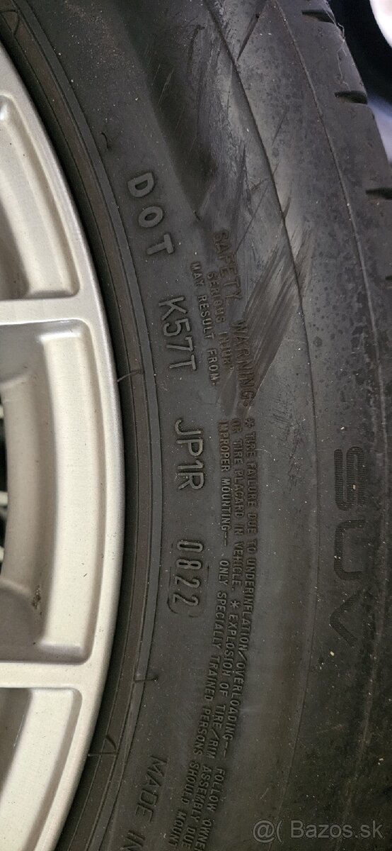 Letná sada kolies Tuareg 265/50 R19 5x130 - 5