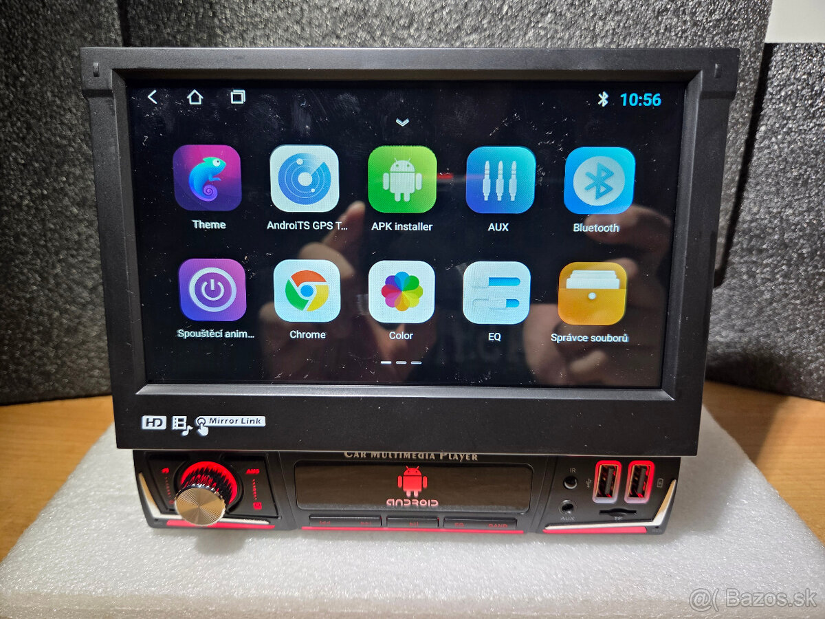 7" Autorádio 1DIN výsuvné s Androidom - 5