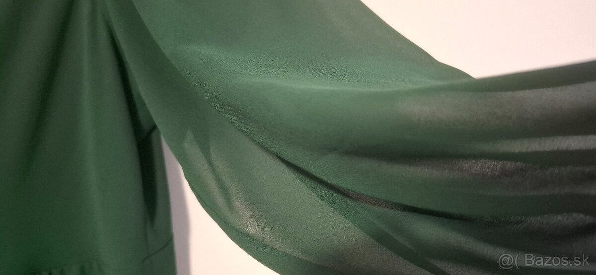 Spoločenské šaty zelené - 5