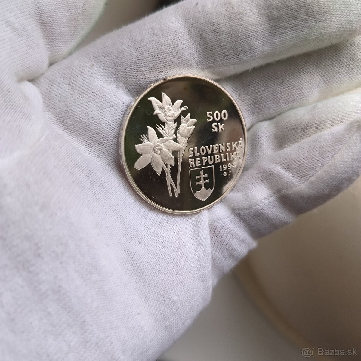 Strieborná minca 500 korún Slovenský Ráj PROOF - 5