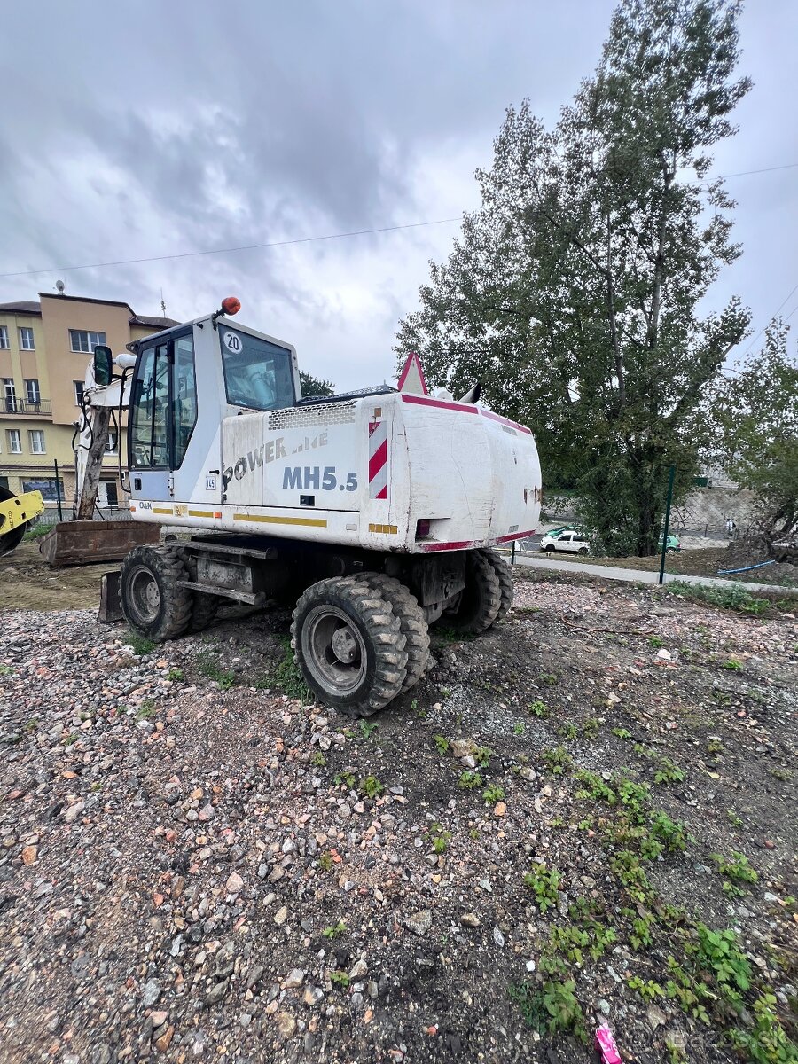 Kolesový bager O&K / Power MH 5.5 - 5