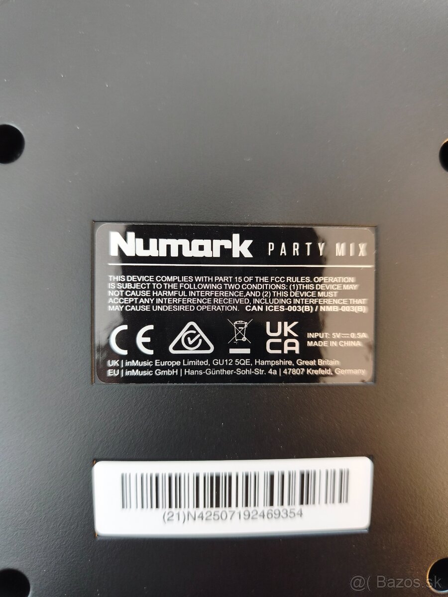 DJ kontrolel Numark Párty - 5