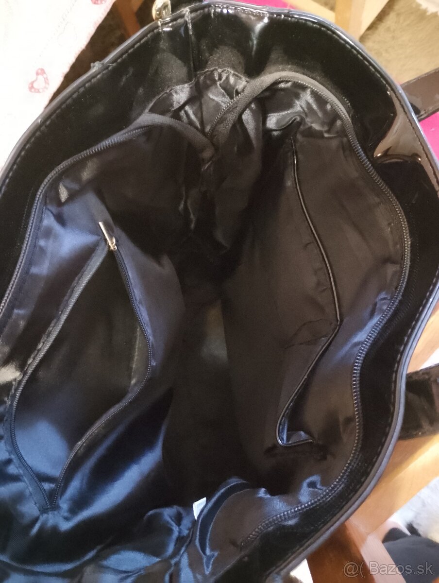kabelka čierna - 5