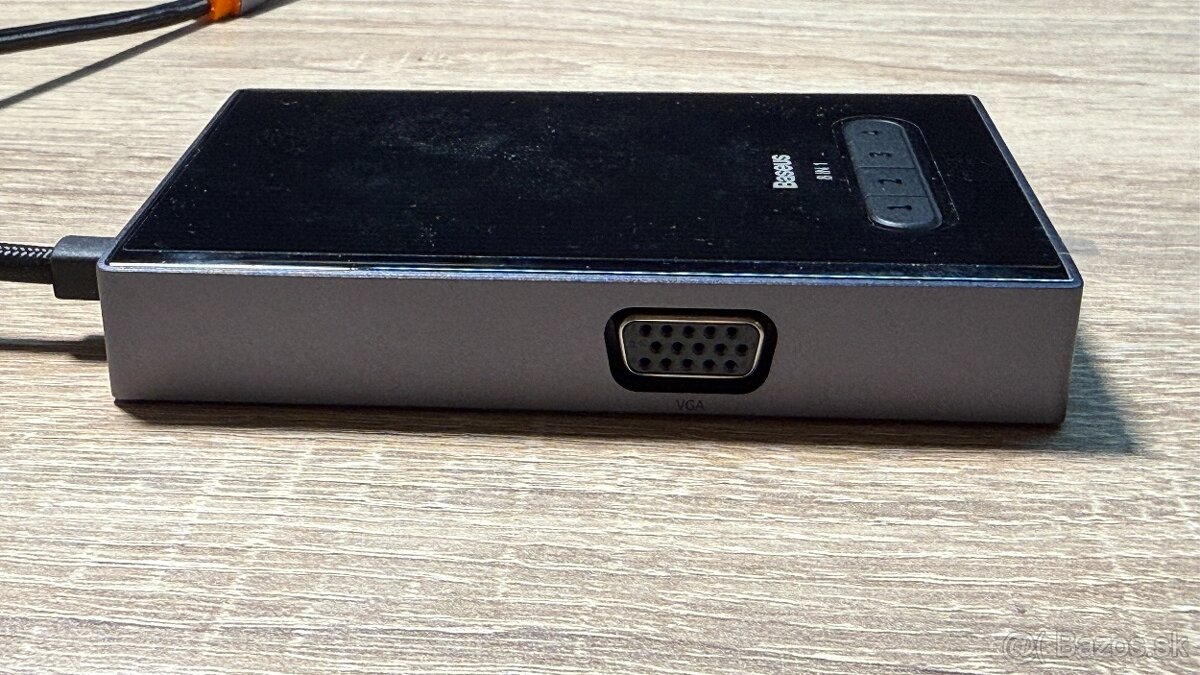 USB-C Hub Baseus Pioneer Joy 8in1 - HDMI, DisplayPort, VGA - 5