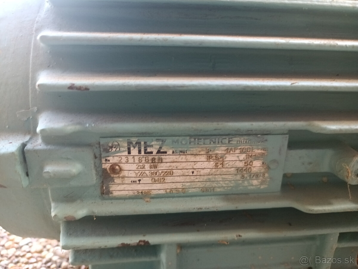 elektromotory 4kW a 2.2kW - 5