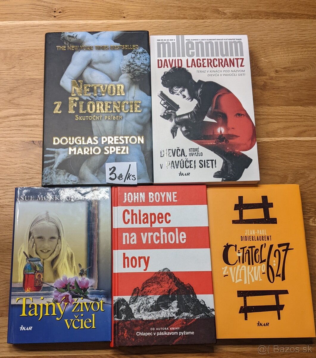 Rôzne knihy 3 €, 4€, 5€, 6€, 8€ - 5