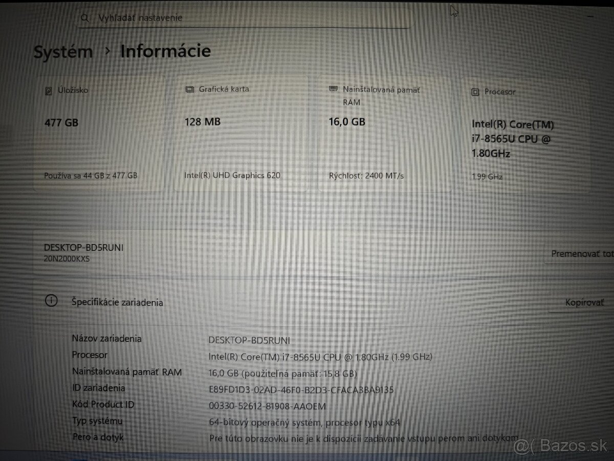 Lenovo T490 Intel Core i7 + Dock Station - 5