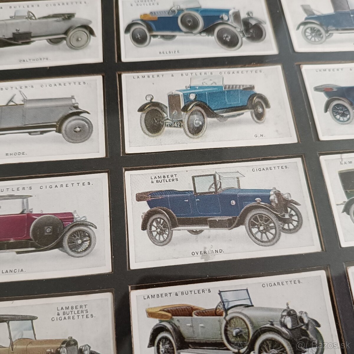 Zbierka starožitných kartičiek motorových vozidiel - 5