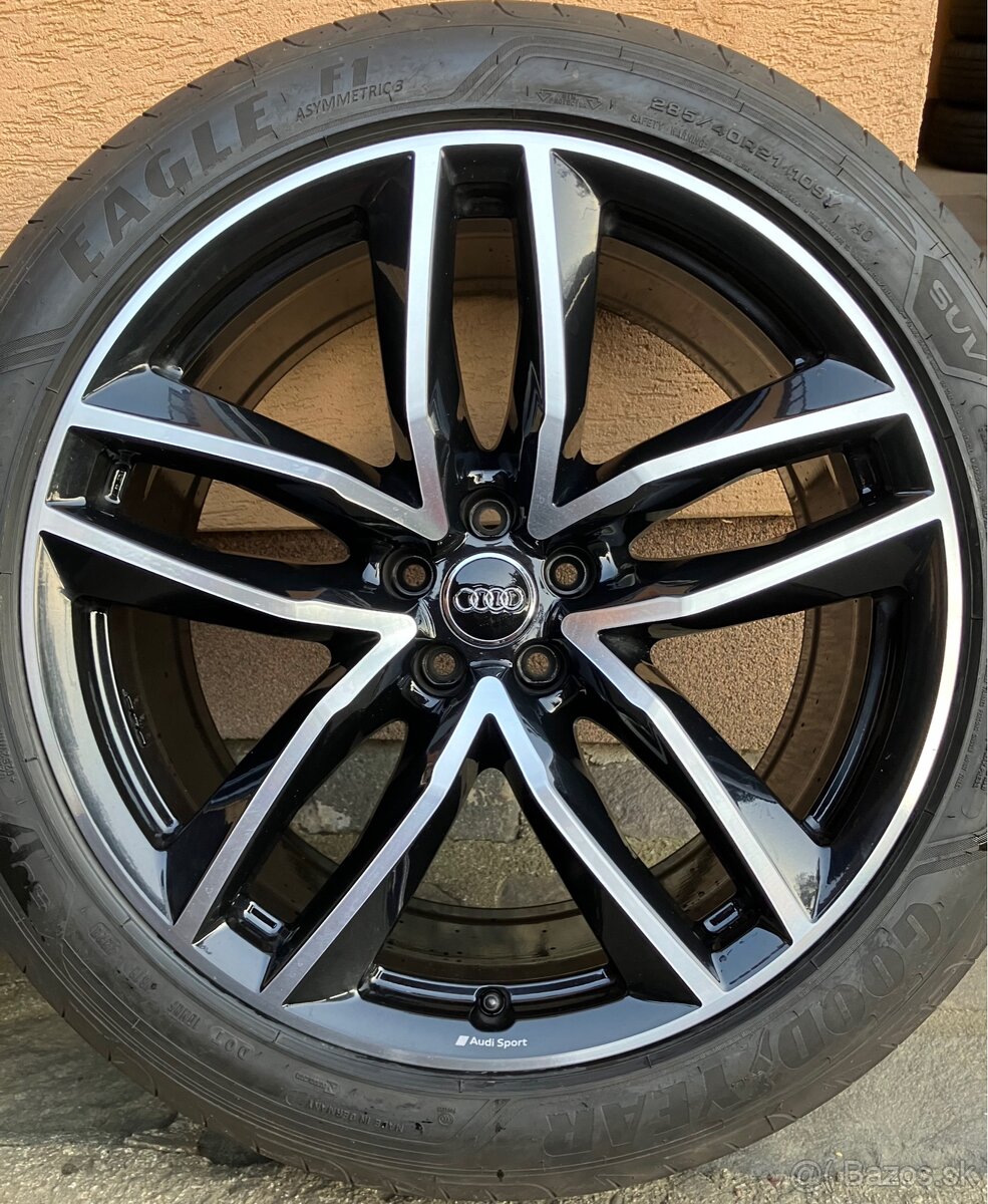 Originálna 21” letná sada pre Audi Q7 - 5