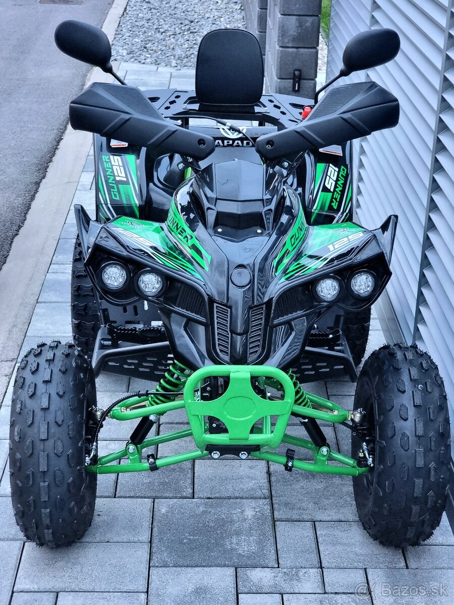 Atv štvorkolka 125ccm nová 3+1rýchlosti