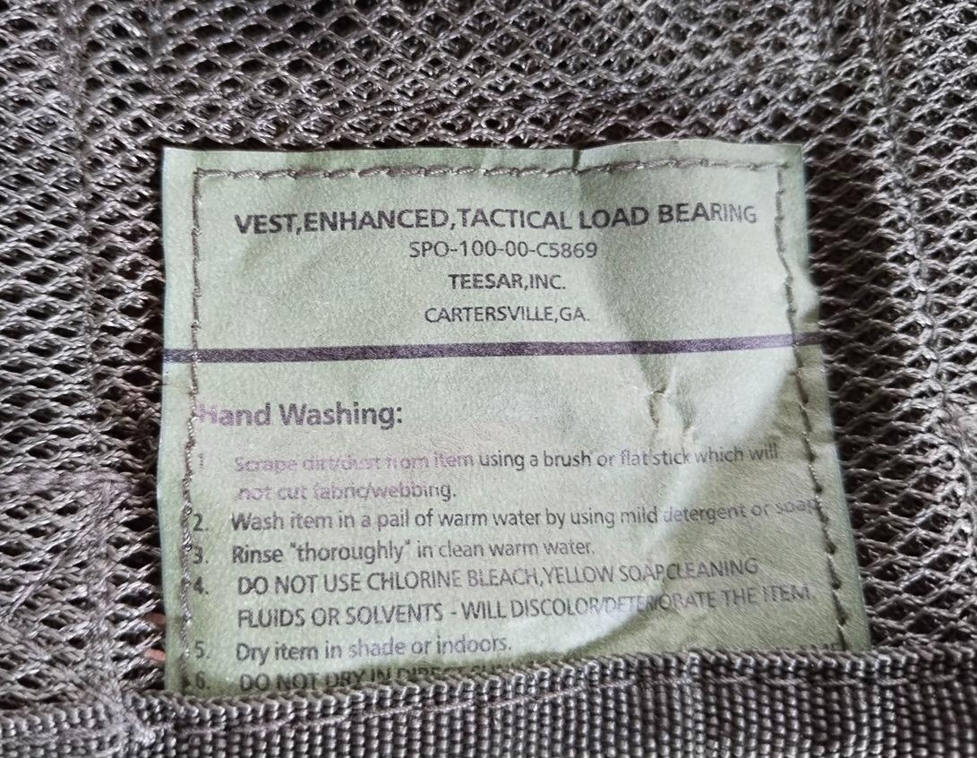 US Army ETLBV – Enhanced Tactical Load Bearing Vest - 5