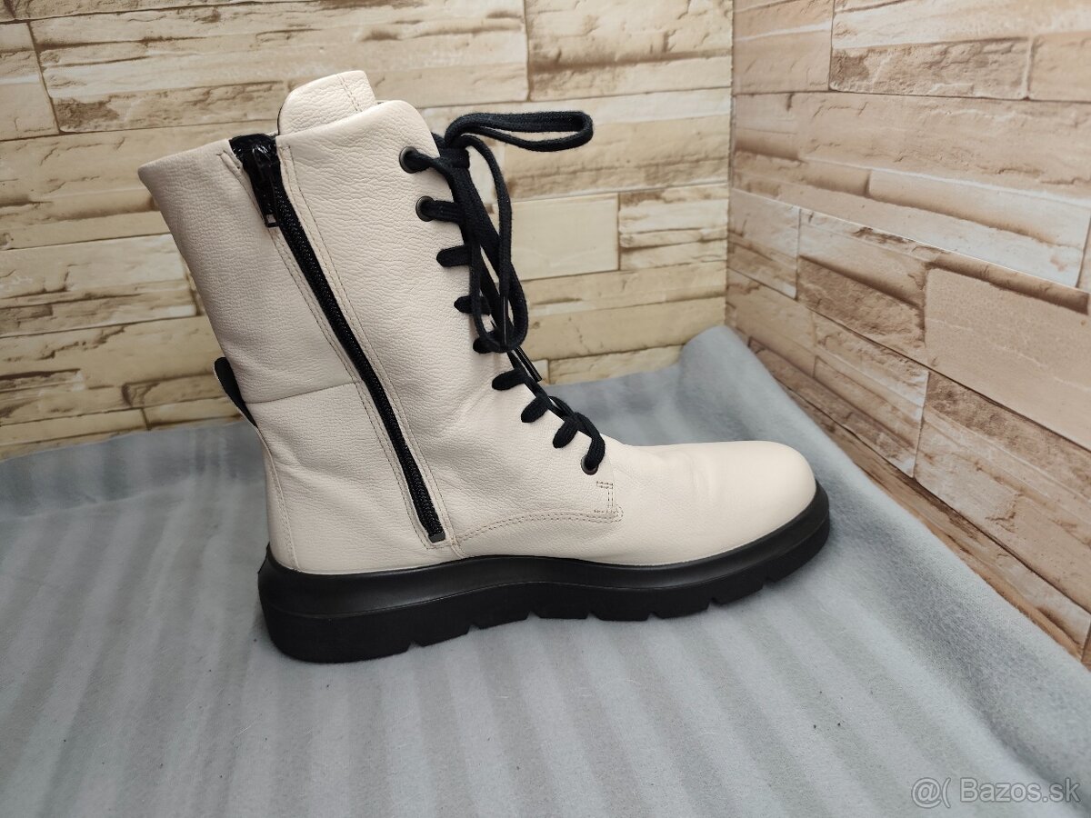 Ecco 41 - dámske celokožené čižmy - 5