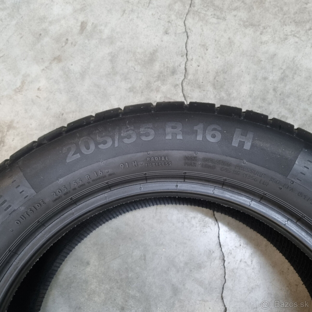 Letné pneumatiky 205/55 R16 CONTINENTAL - 5