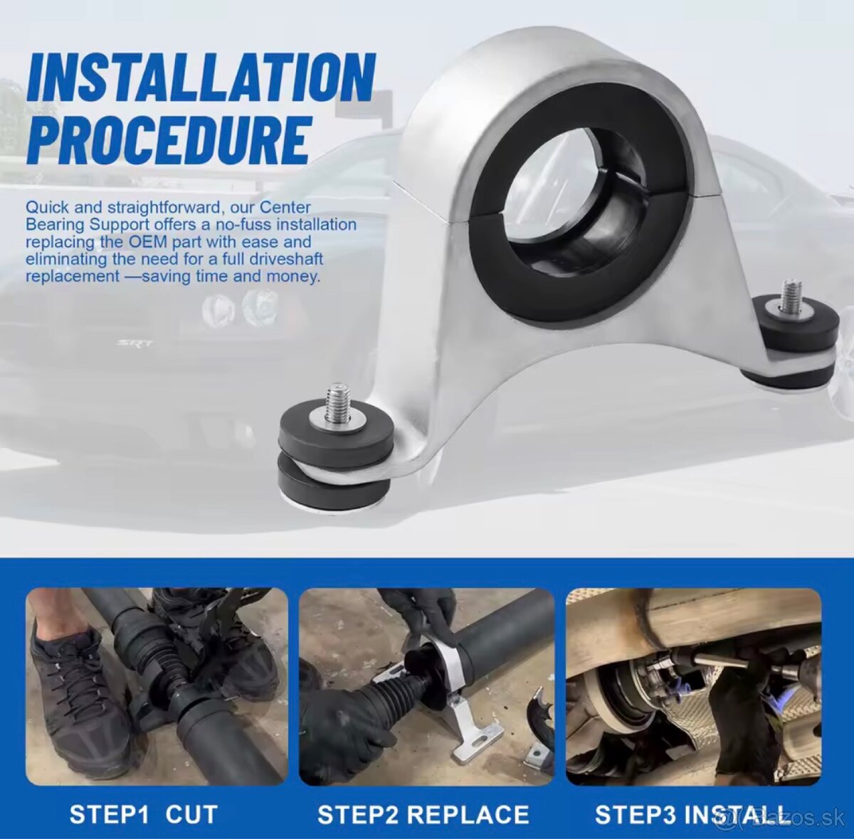 Pevný držiak kardanového ložiska - 5