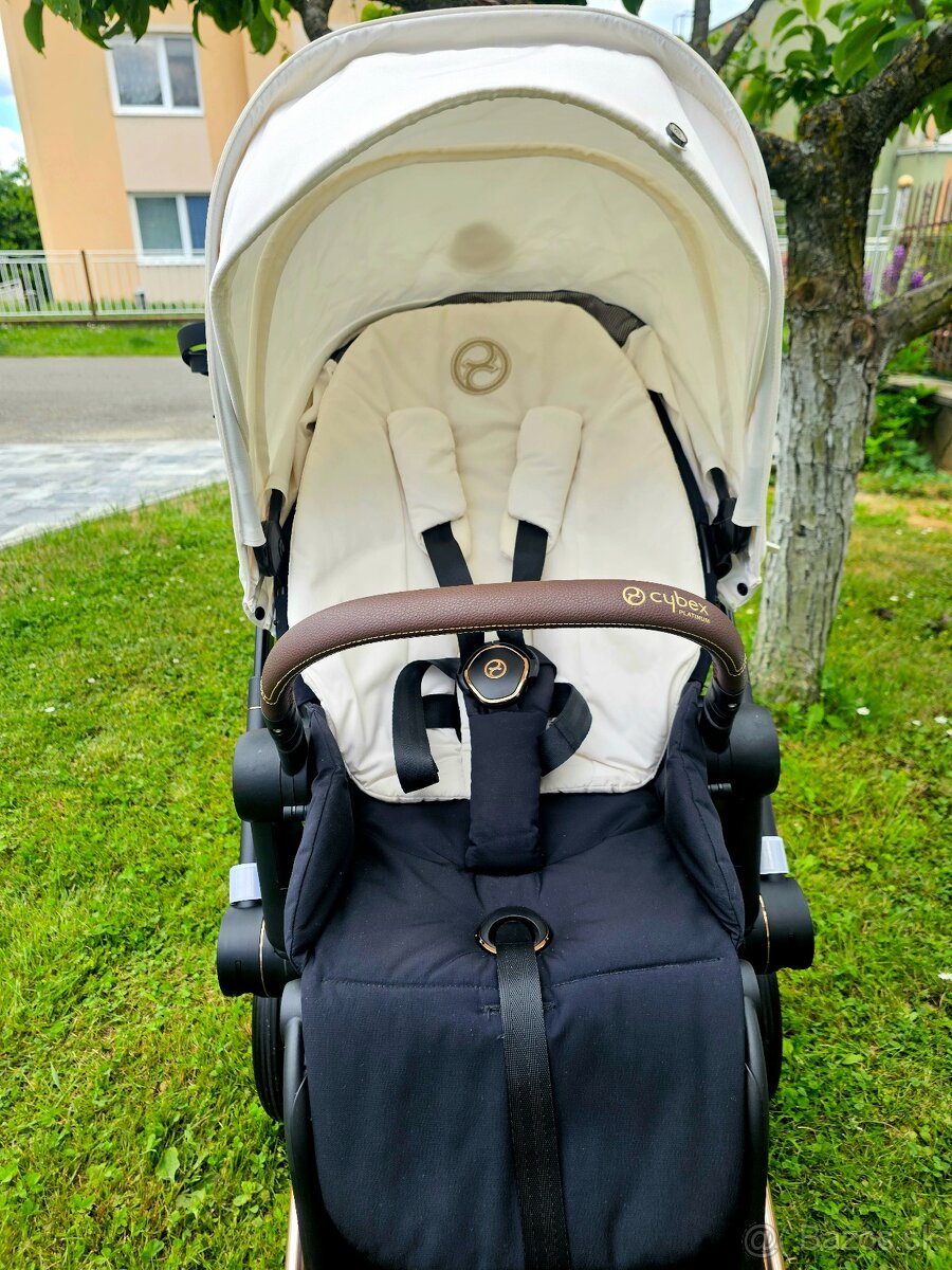 Cybex priam platinum 4.0 , off white - 5