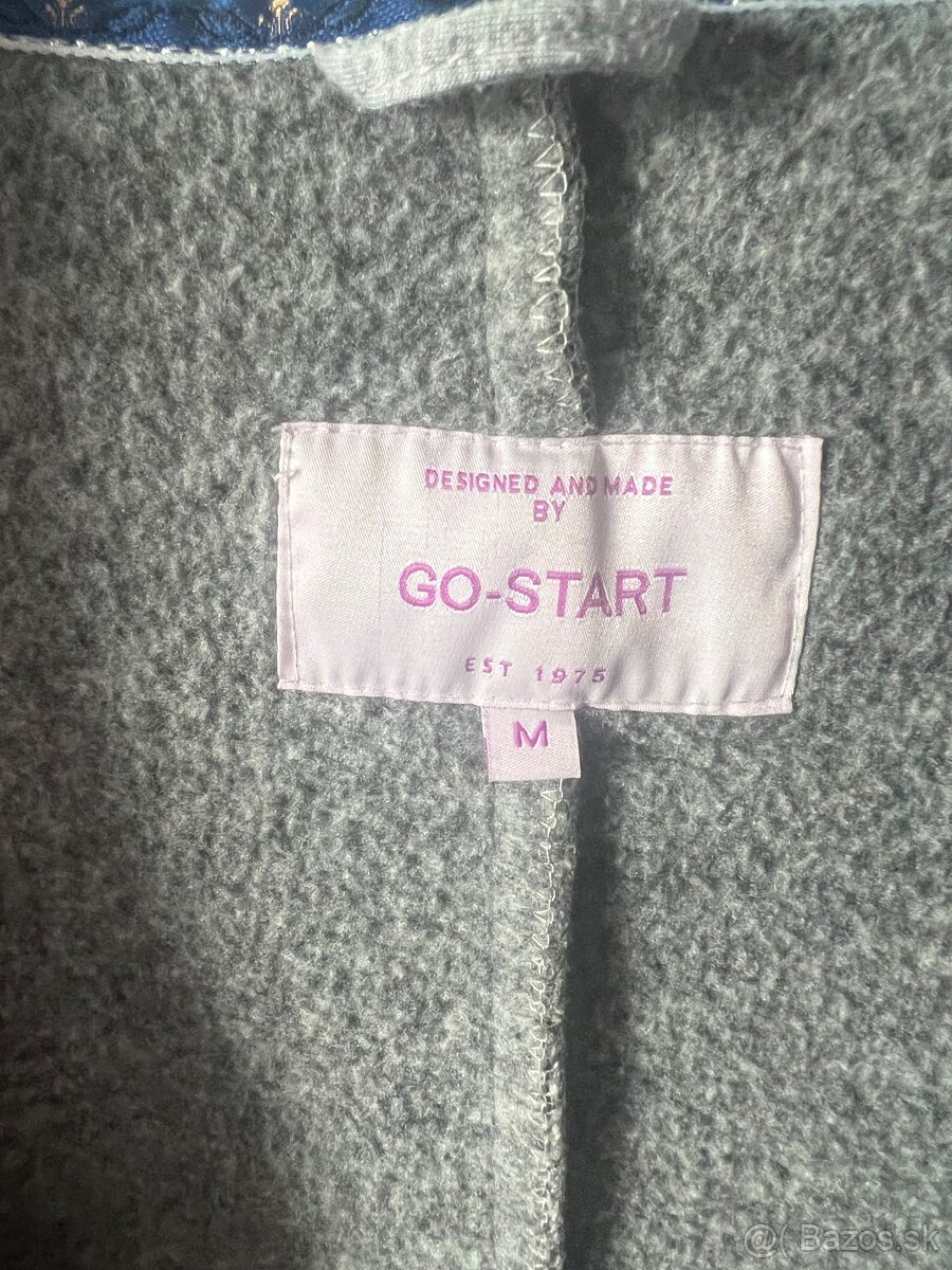 Dámska šedá mikina s kapucňou Go-start - 5