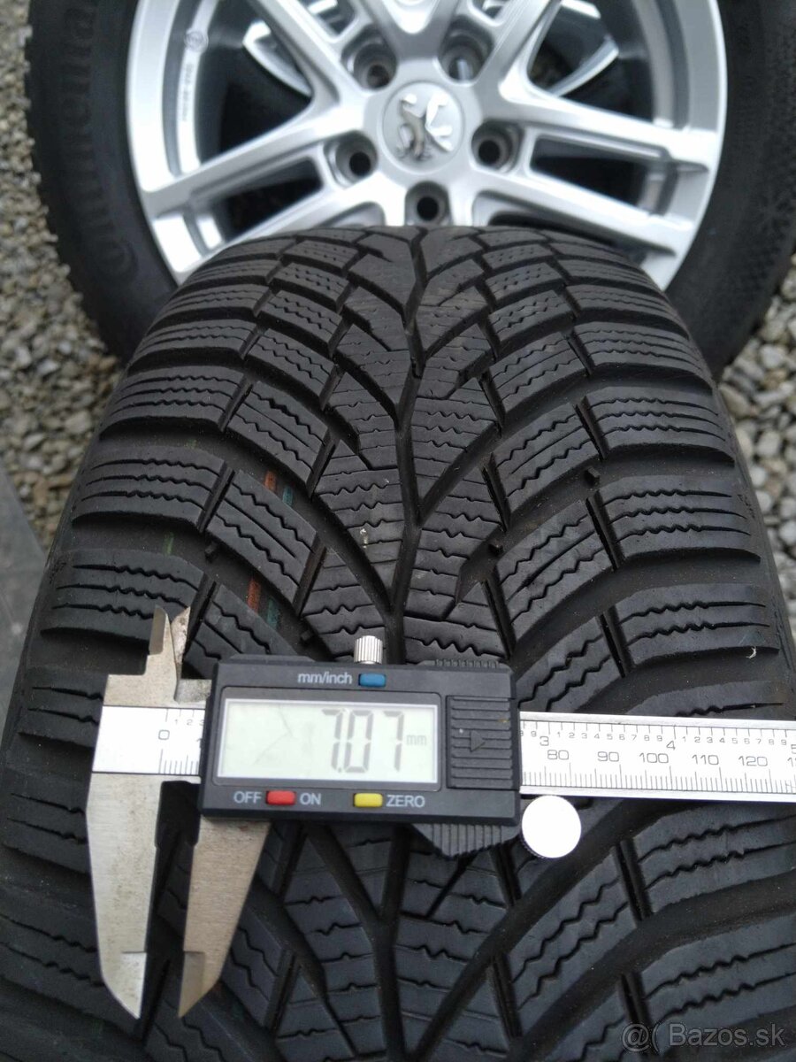 Alu PEUGEOT 308 aj OPEL 5 x 108 R 16 + pneu. - 5