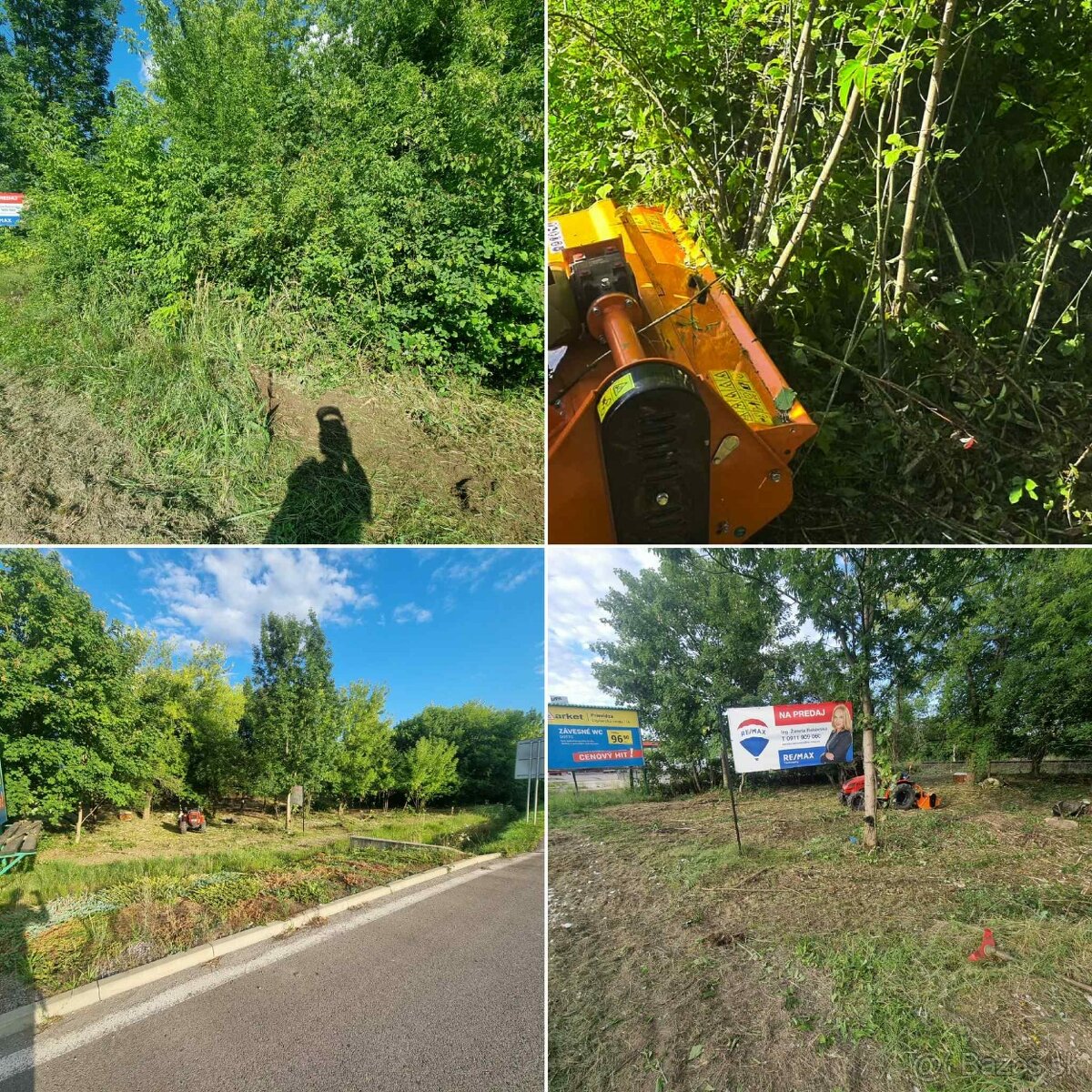 Kosenie , údržba zelene , mulčovanie, freza na pne - 5