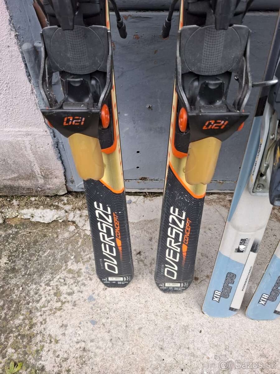 Predám zjazdové lyže Rossignol, Fischer, Atomic, Nordica - 5