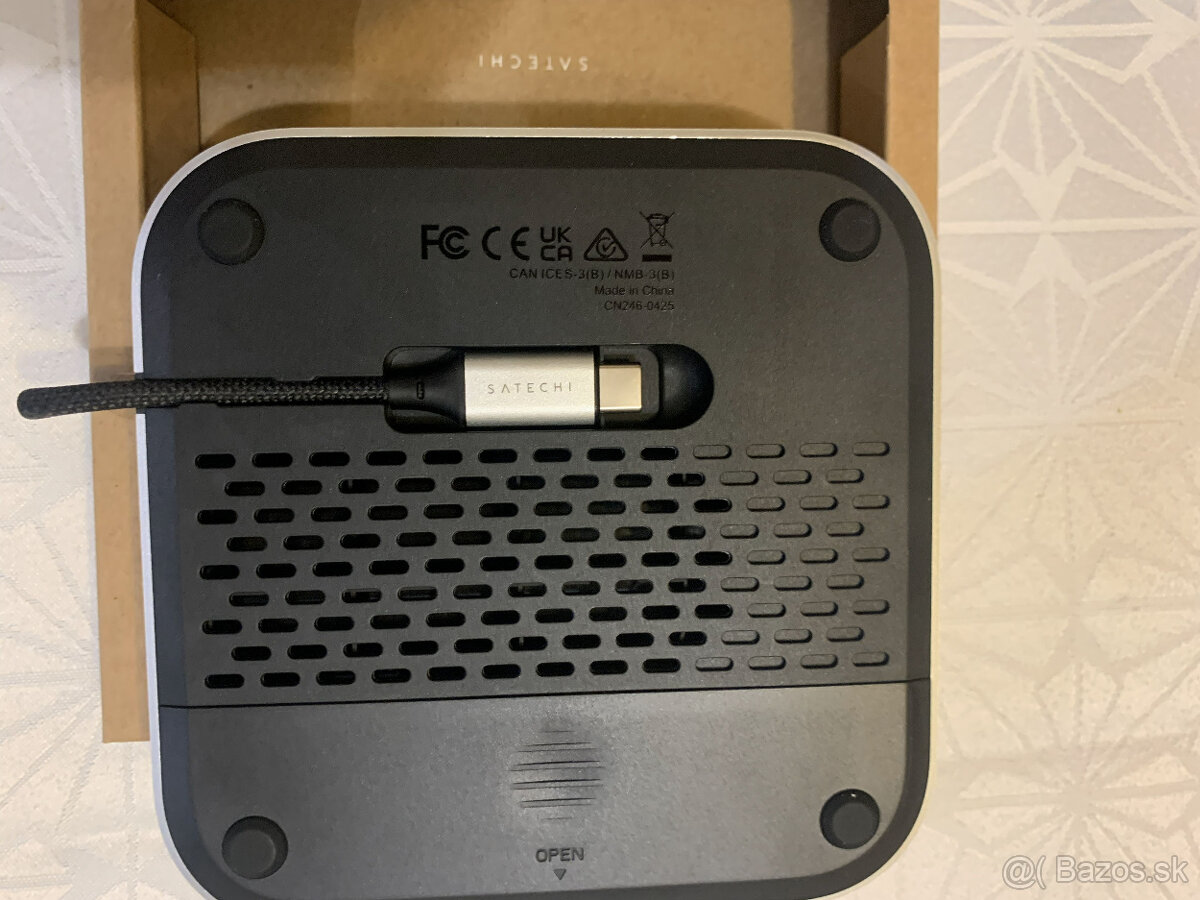 Satechi USB-C Aluminium Stand & Hub pre Mac Mini M4 - 5