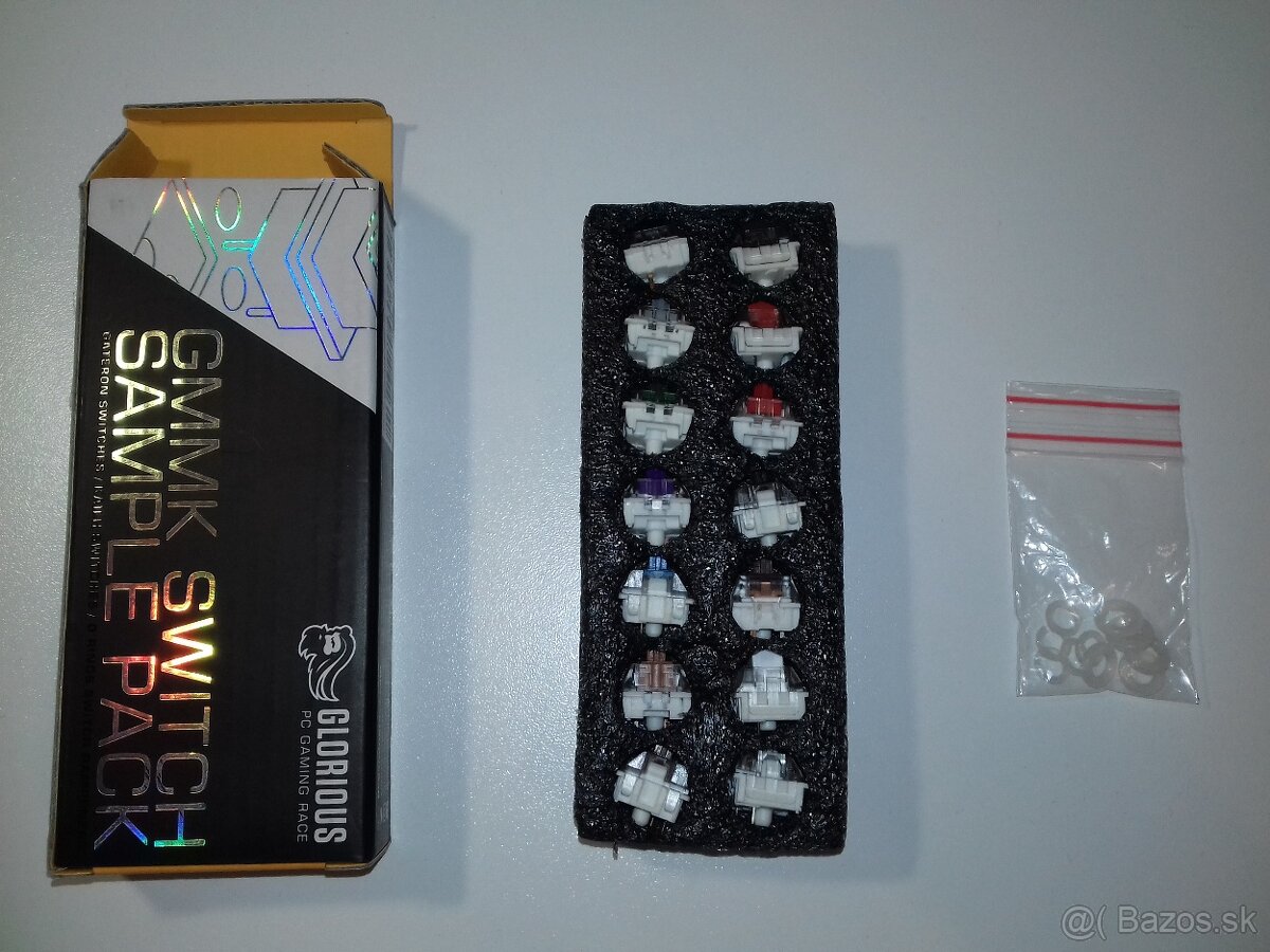 Glorious GMMK Compact 1. gen (Biela) - 5