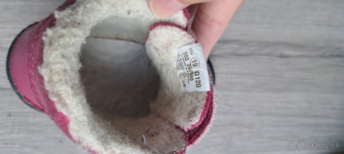 Zimné topánočky Wanda veľ.19 - 5