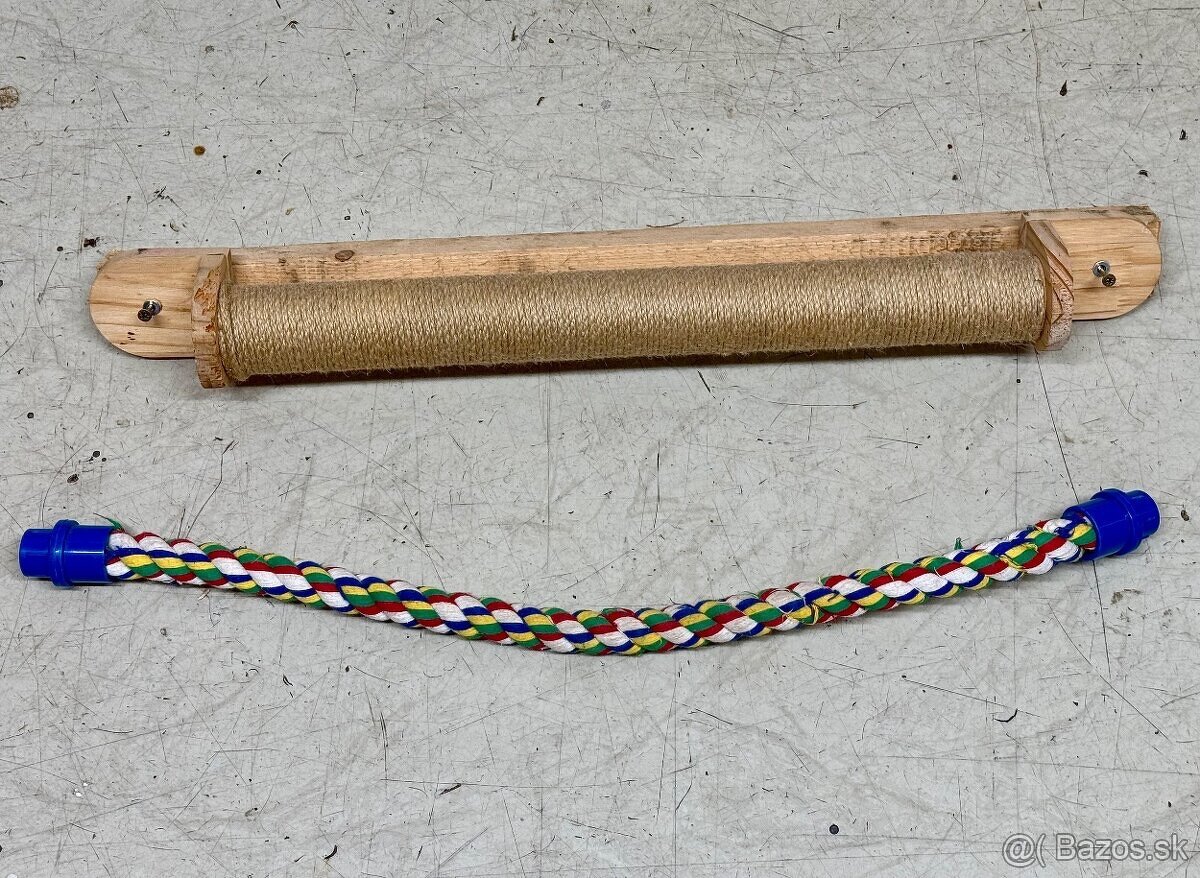 Prepravný box, stojan pre papagáje a hračky - 5