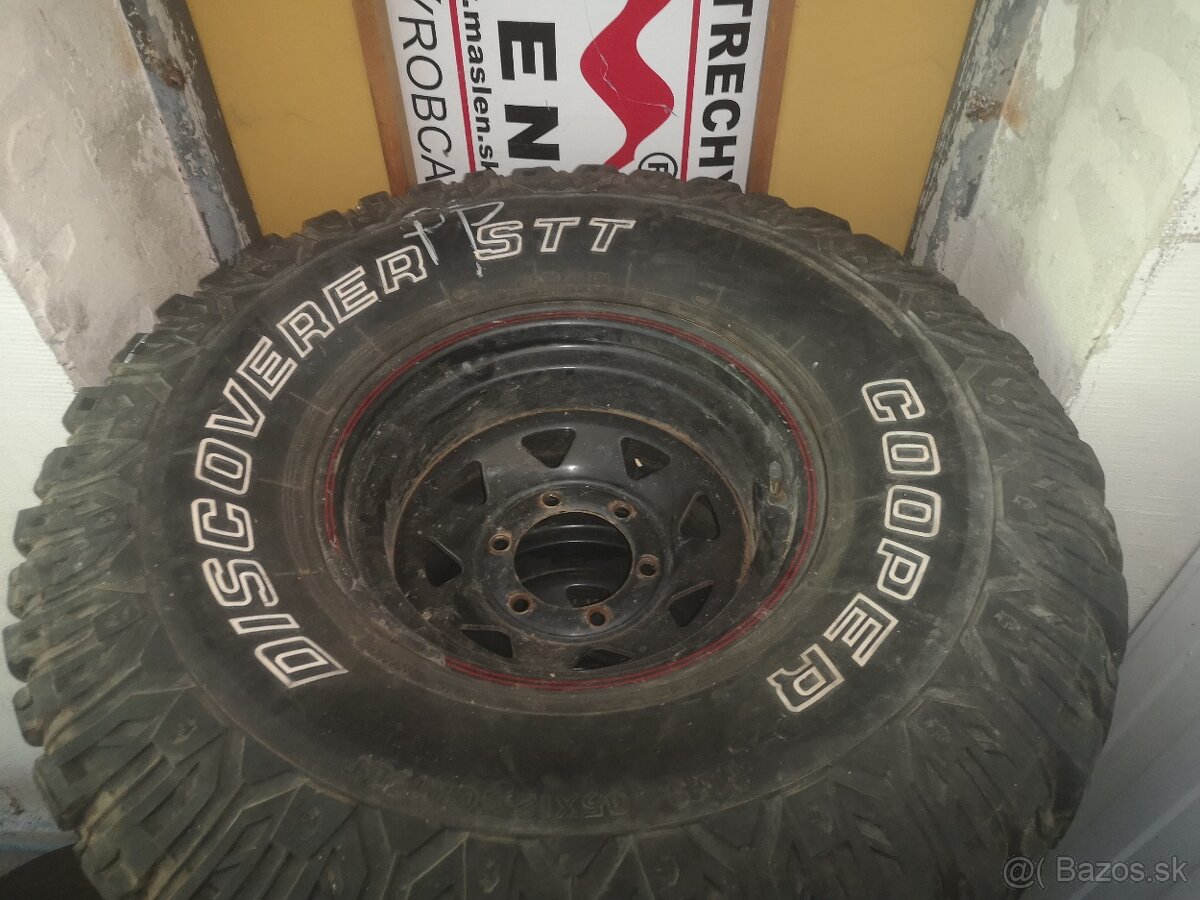 Kolesá Toyota Hilux M+S 35x12,50R15LT