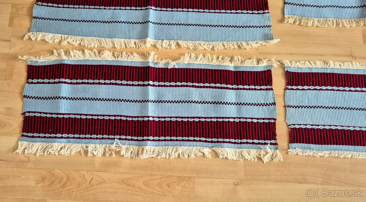 Tkane obrusky, prestieranie, preberanie - 5