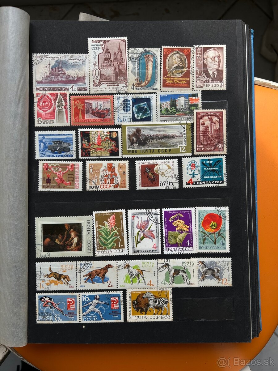 Staré poštové znamky 70-80 roky - 5