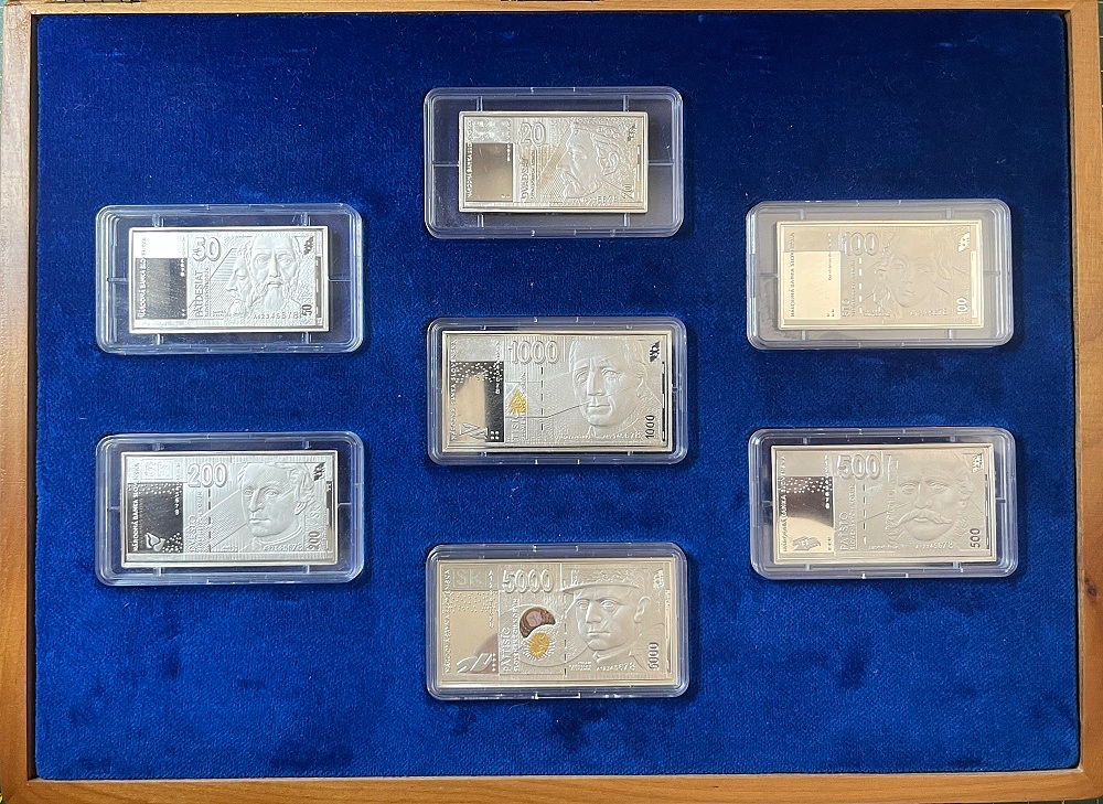 Kúpim zlaté a strieborné mince, medaily, bankovky, známky - 5