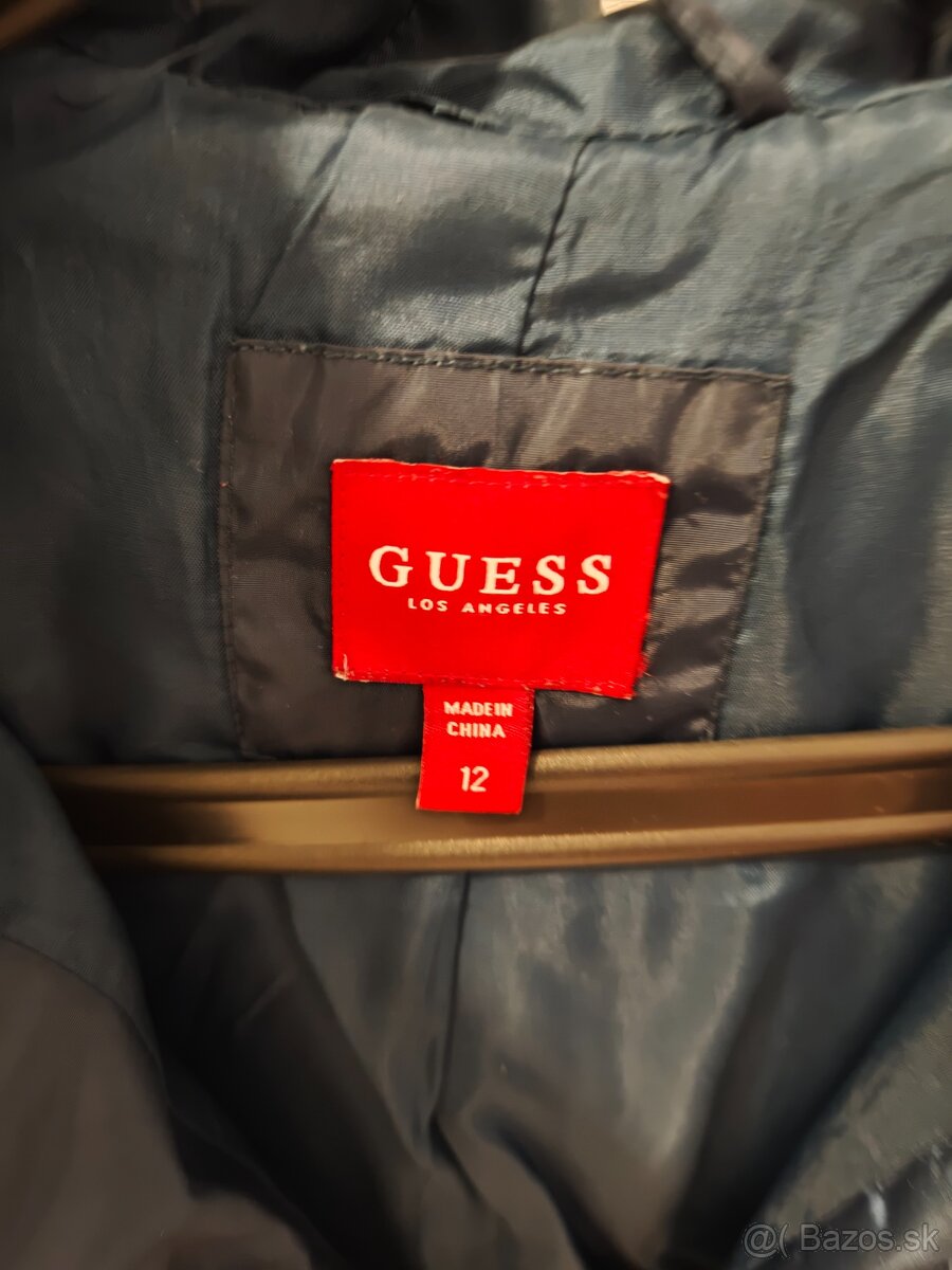 Guess chlapčenská bunda modrá - 5