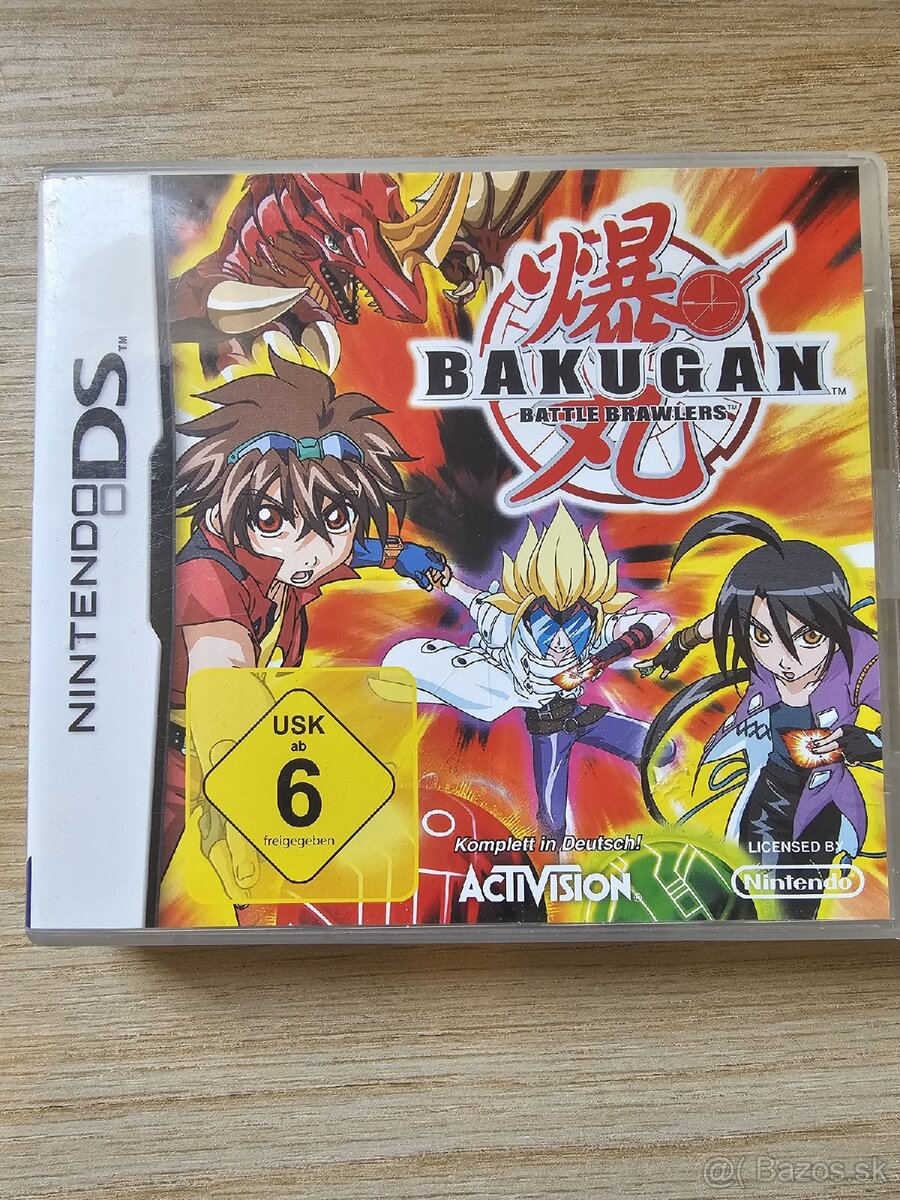 Nintendo DS hry - NFS, Bakugan - 5
