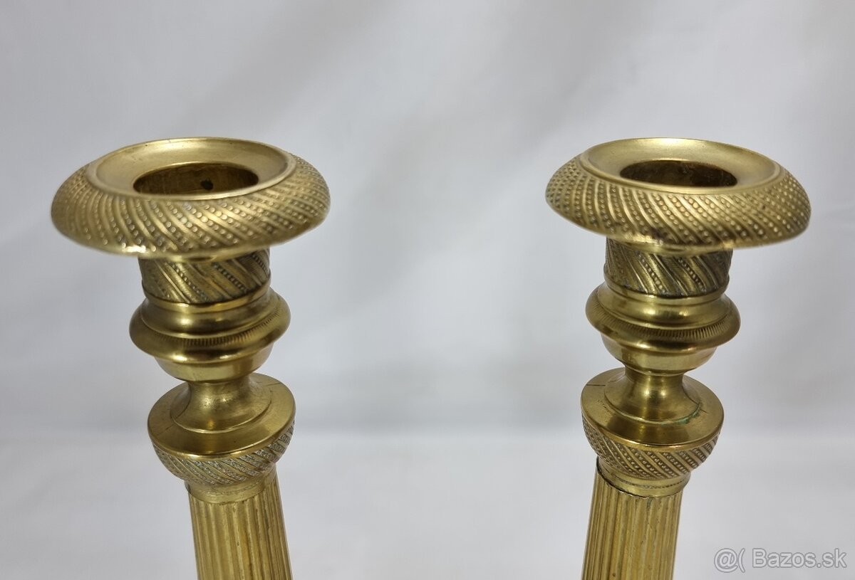 Vyše 200. ročné svietniky / /EMPÍR /. - 5