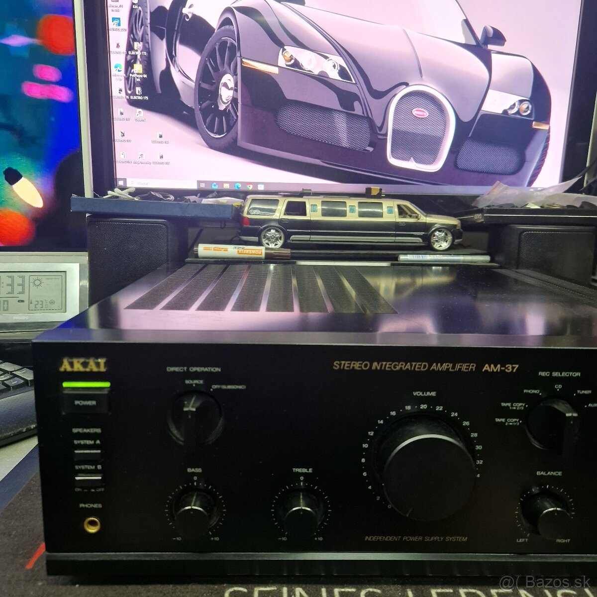 AKAI AM-37...ntegrovaný stereo zosilovač... - 5