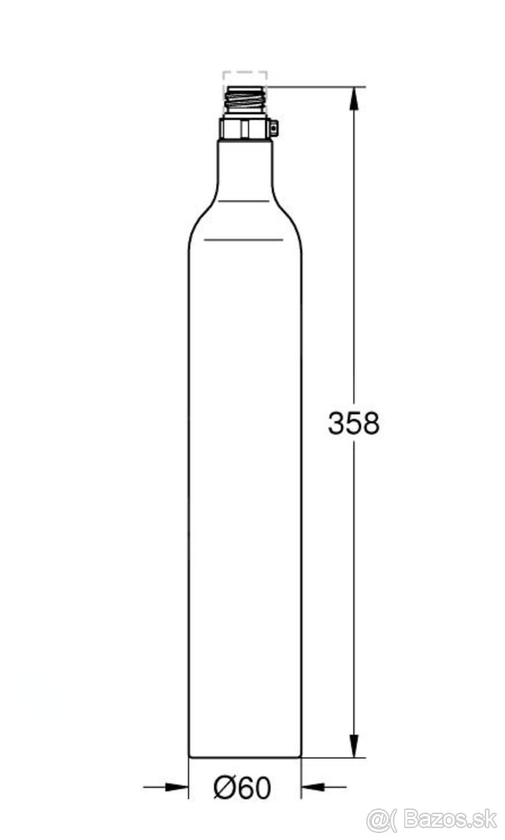 Grohe blue home / Soda Stream CO2 bombicky (Plné) - 5