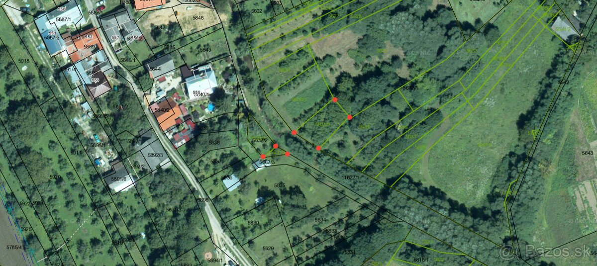 Predáme slnečný pozemok cez ktorý preteká potok 306m2 - 5