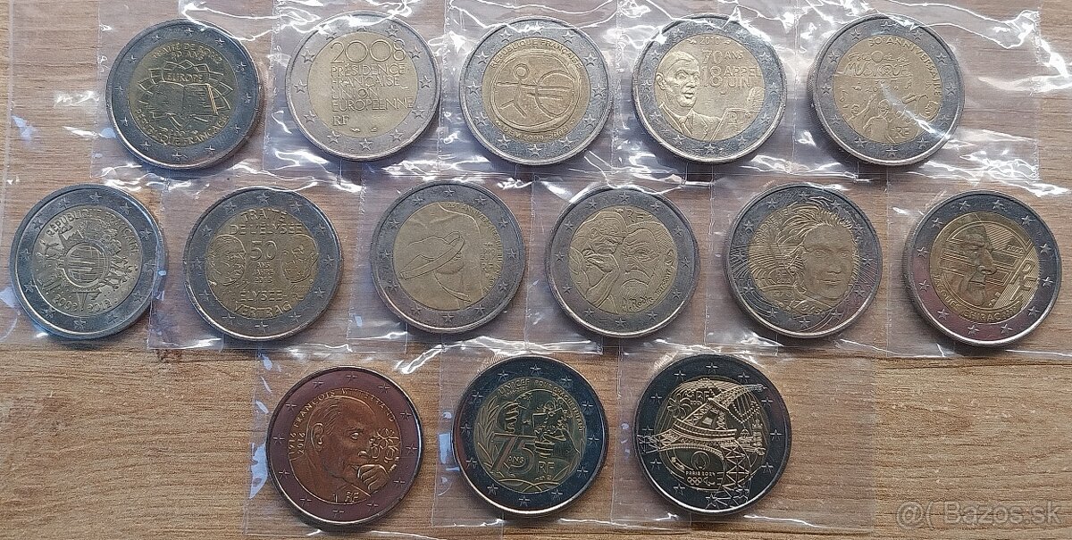 Pamätné 2 EURO - UNC + OBEH - 5