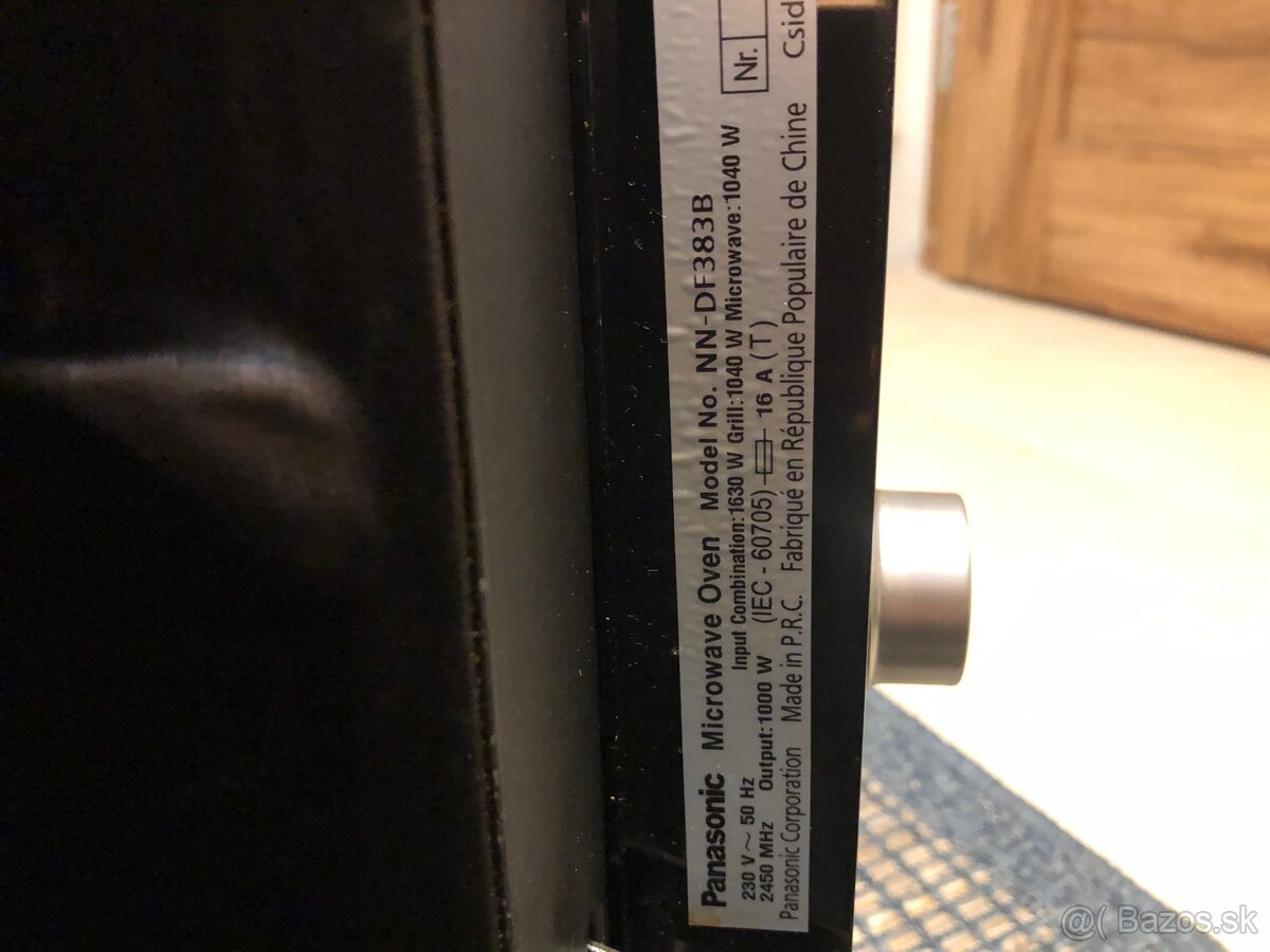 Mikrovlnka Panasonic NN-DF 383B - 5
