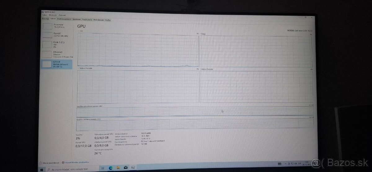 Herný PC – i5-4570 / GTX 1650 / 16 GB RAM / SSD / Windows - 5