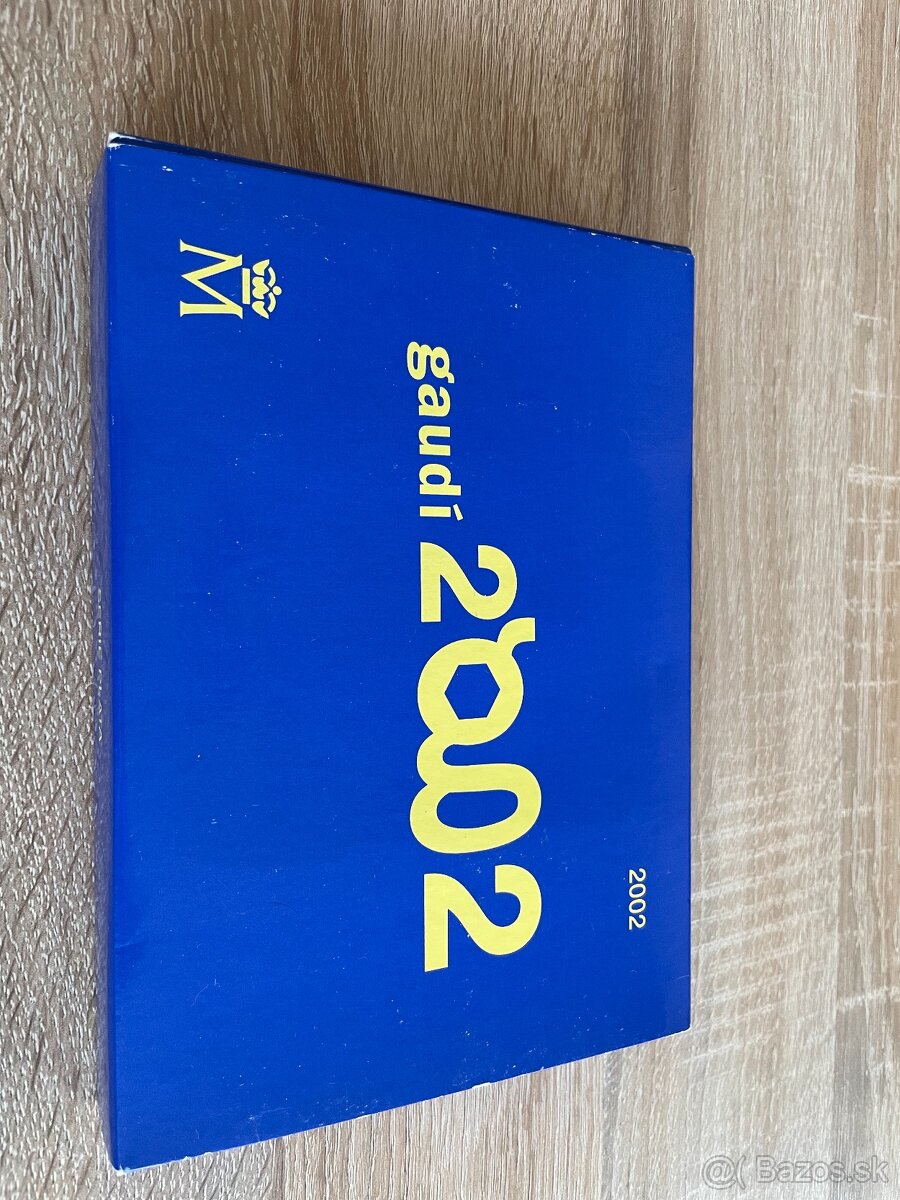 Sada proof mincí Španielsko 2002 - Gaudi - 5