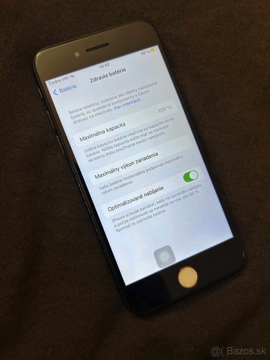 Iphone 7 32GB black - 100% batétia - 5
